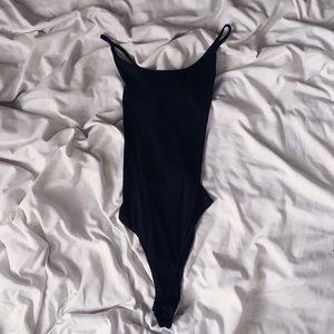 Lace Up Back Bodysuit